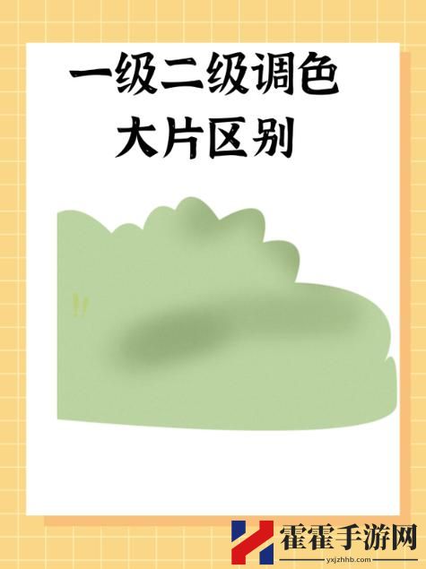 一级二级调色大片的区别